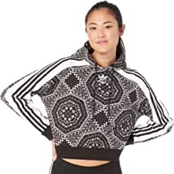 Adidas crop Hoodie - Picture 2 of 4